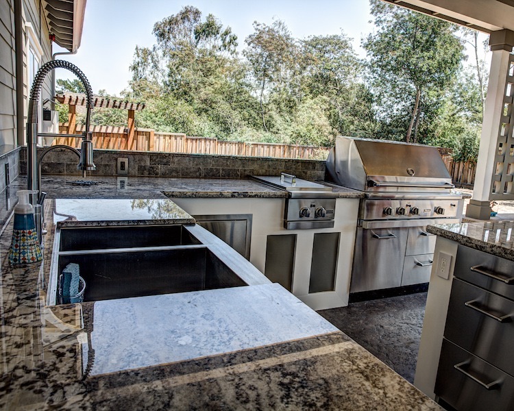 Prairie Ranch, outdoor sink and counter