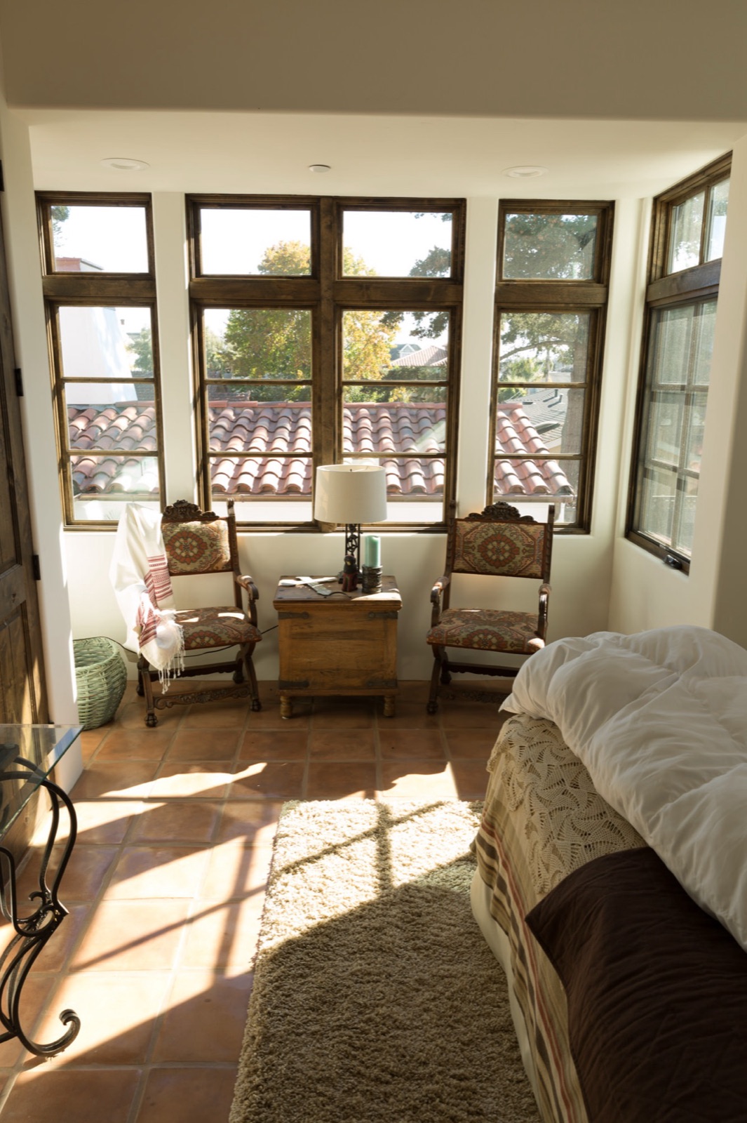 Spanish Revival, bedroom