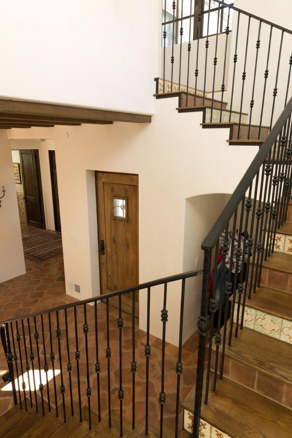 Spanish Revival, staircase
