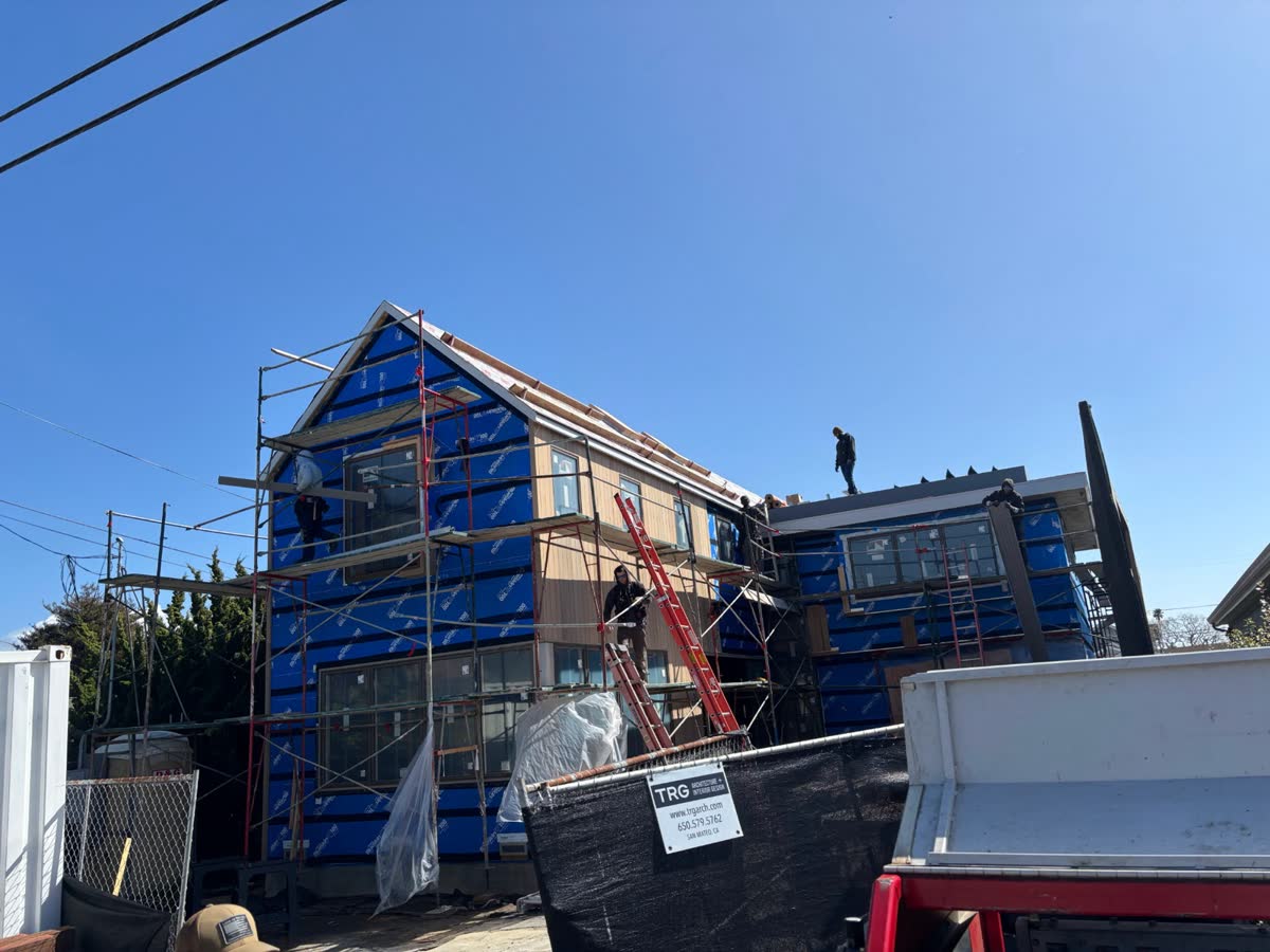The Builders Collective crew at work