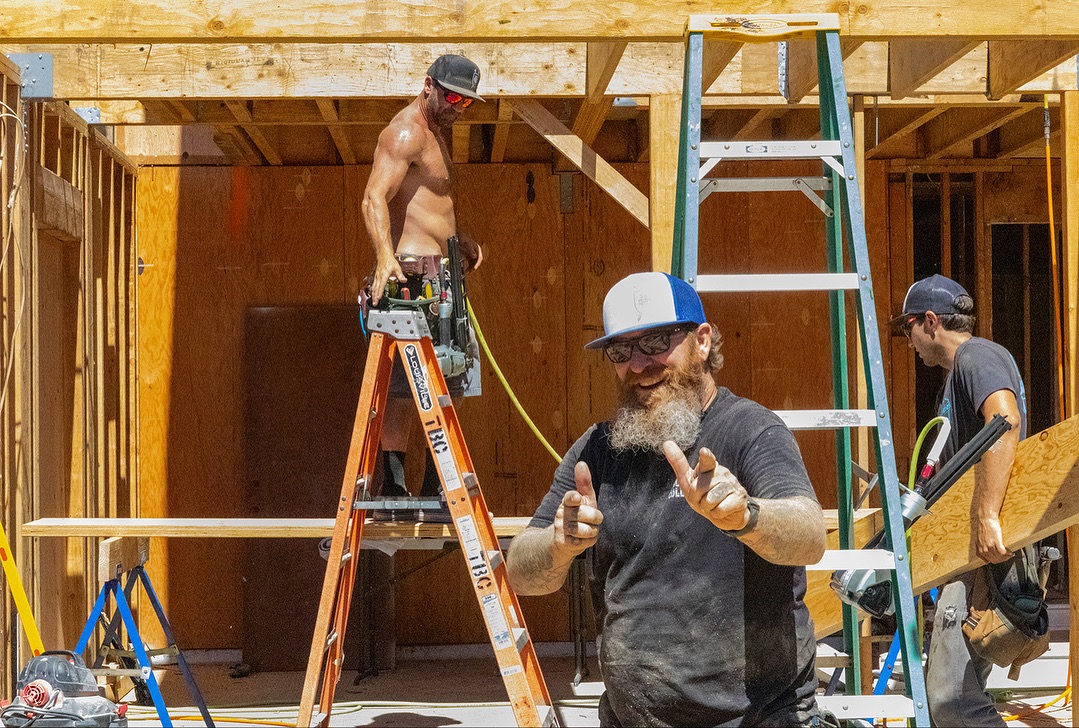 On site with The Builders Collective