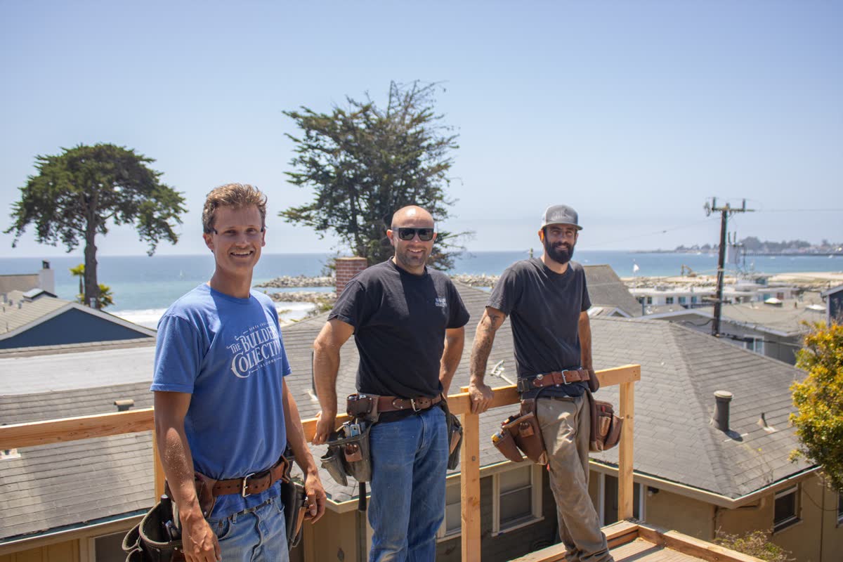 The Builders Collective crew at work
